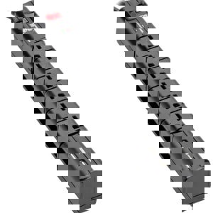 6 ROTATABLEOUT SURGE STRIP BLACK 8FT COR